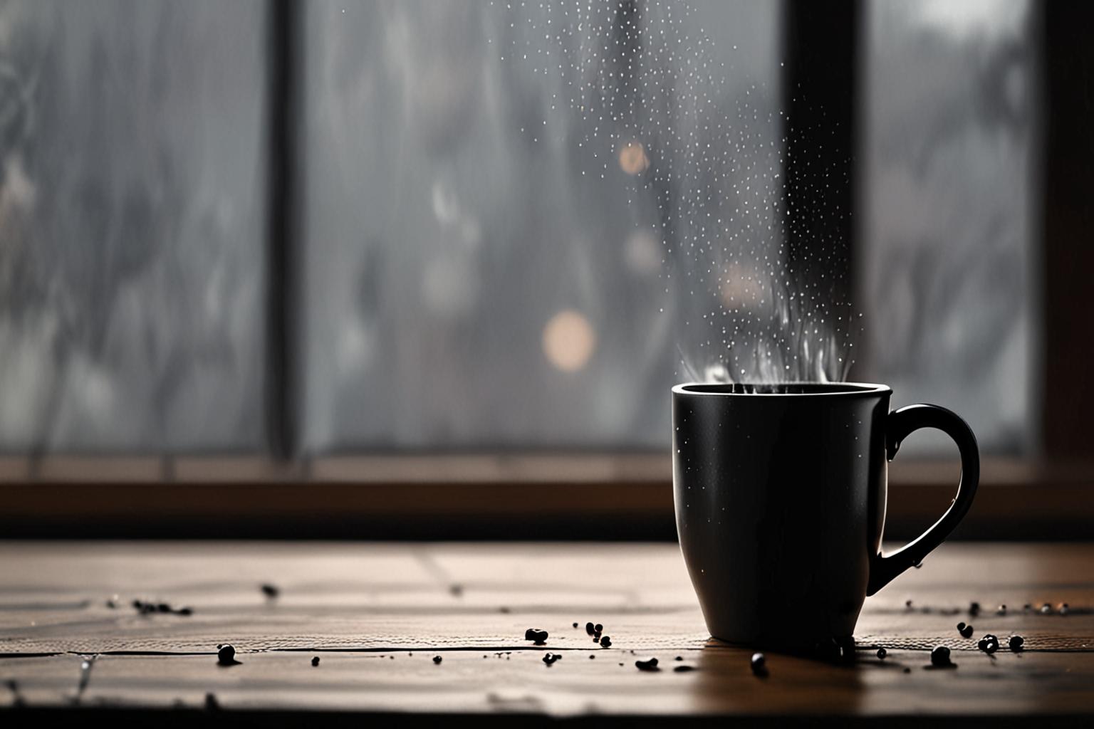 Cozy Morning Coffee Scene