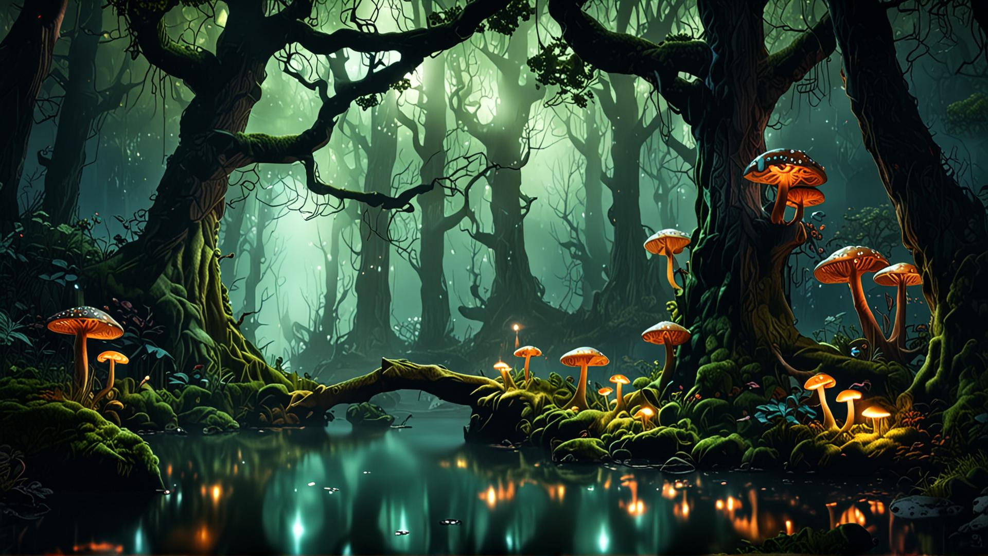 Enchanted Forest Wallpaper